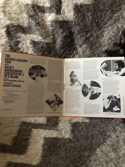 Пластинка The Jacgues Loussier Trio