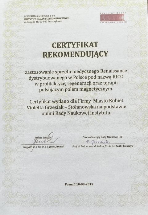 Magnetoterapia-urządzenie