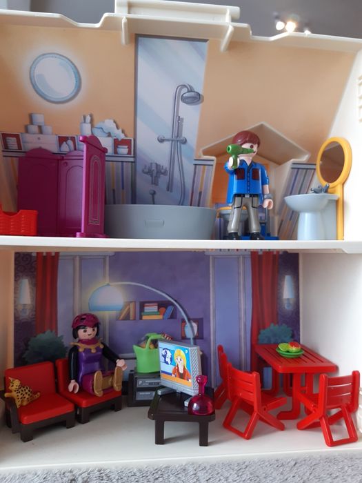 Playmobil domek+auto