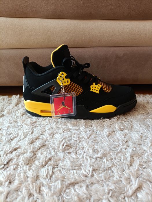 Jordan 4 Retro Yellow Thunder