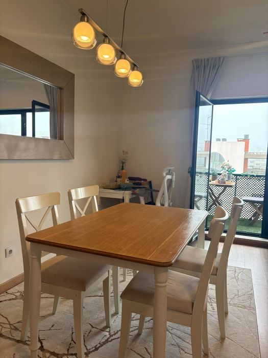 IKEA dining set (table and 4 chairs)