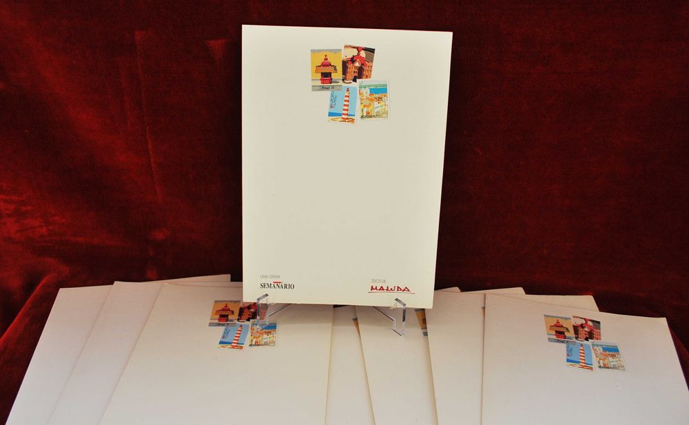 Arte e filatelia - Gravura do selo do Campo Pequeno de Maluda