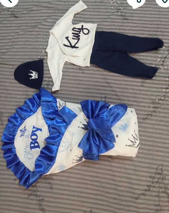 Костюмчик і конверт для виписки хлопчику