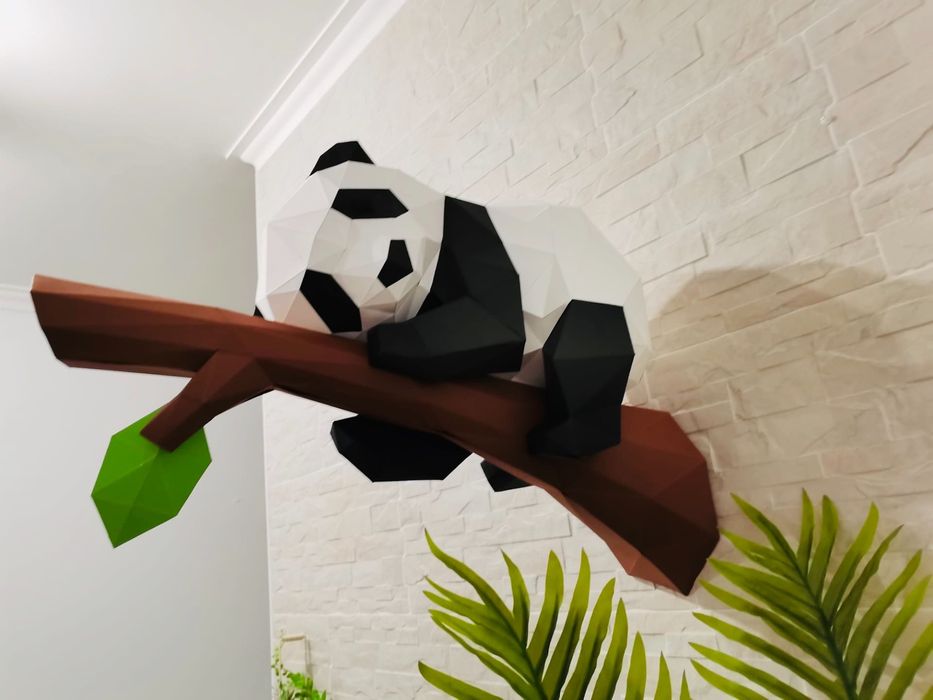 Papercraft Modelo 120 - Panda