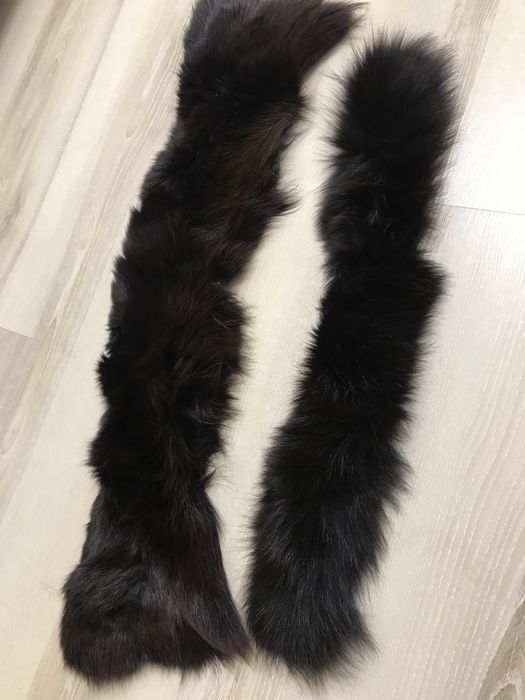 Kołnierz futrzany lis królik