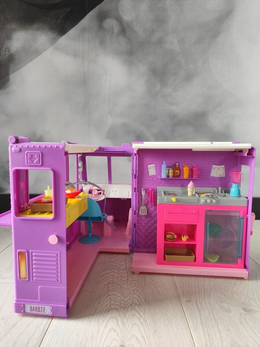 Barbie Samochód Foodtruck