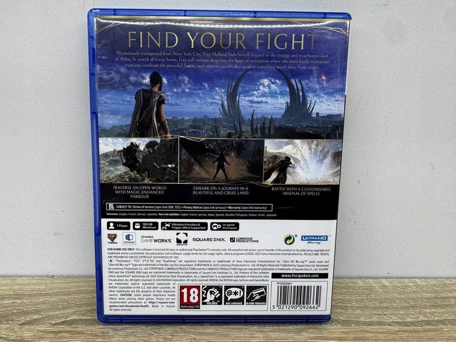 Forspoken ps5 gra akcja rpg