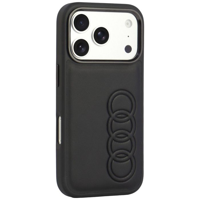 Etui Audi TT Synthetic Leather MagSafe do iPhone 18 Pro / 17 Pro czarny