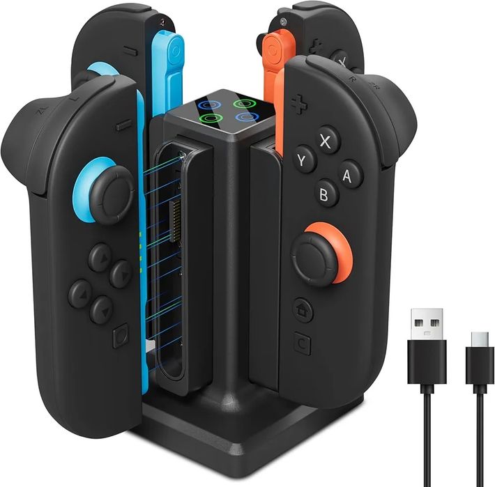 Зарядна док-станція HeyStop для контролерів Nintendo Switch 2