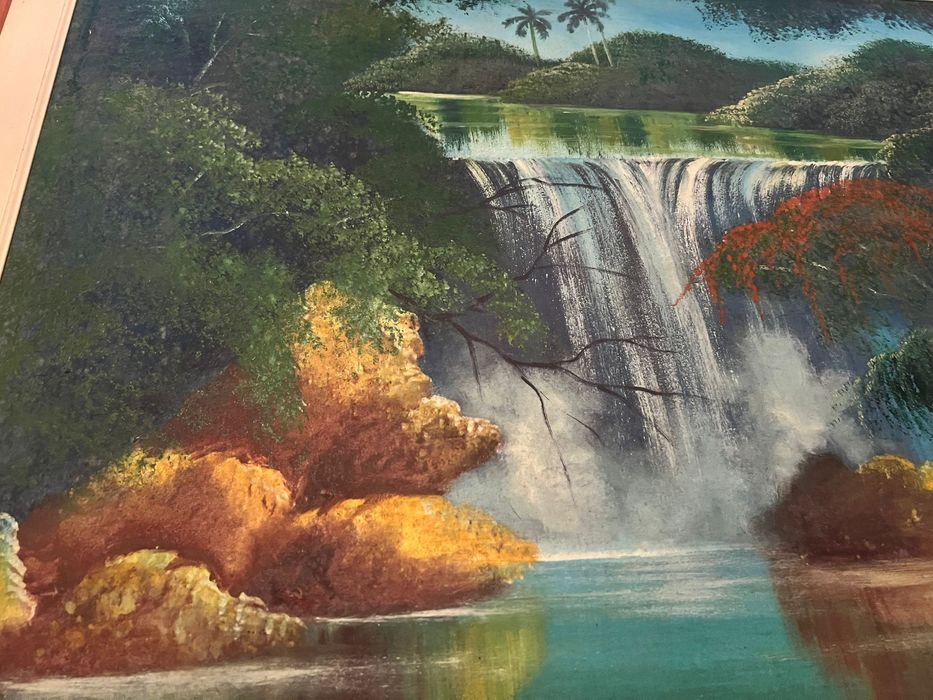 Quadro Paisagem com Cascata