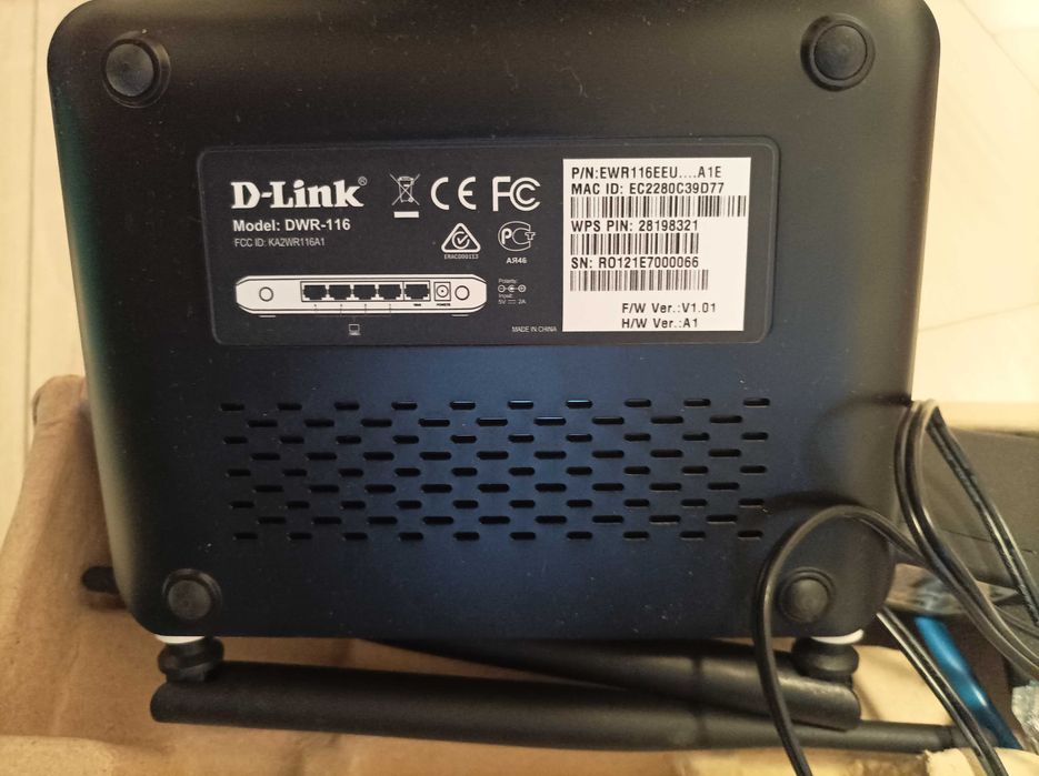 Router D-Link N300 Wireless 4G
