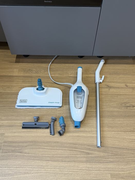 Продам парову швабру BLACK+DECKER 5 в 1 як нова)
