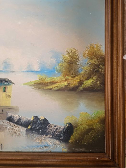 Quadro pintado à mão - preço mínimo