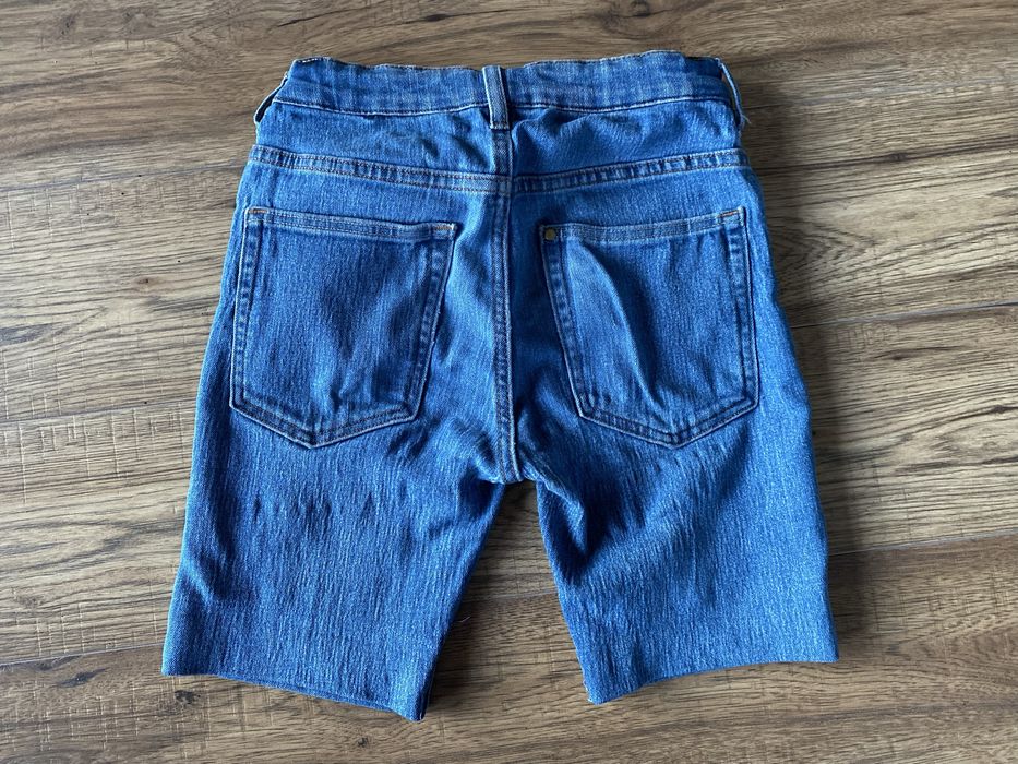 Krótkie spodenki jeansowe rozm.134 Denim
