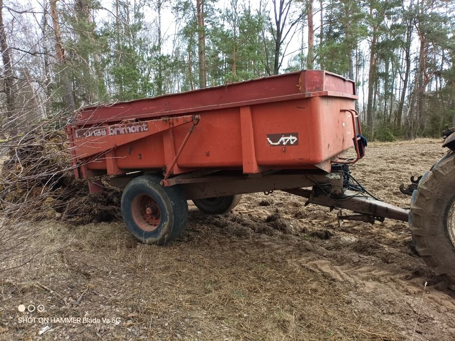Przyczepa Wywrotka Skorupowa 8-9Ton