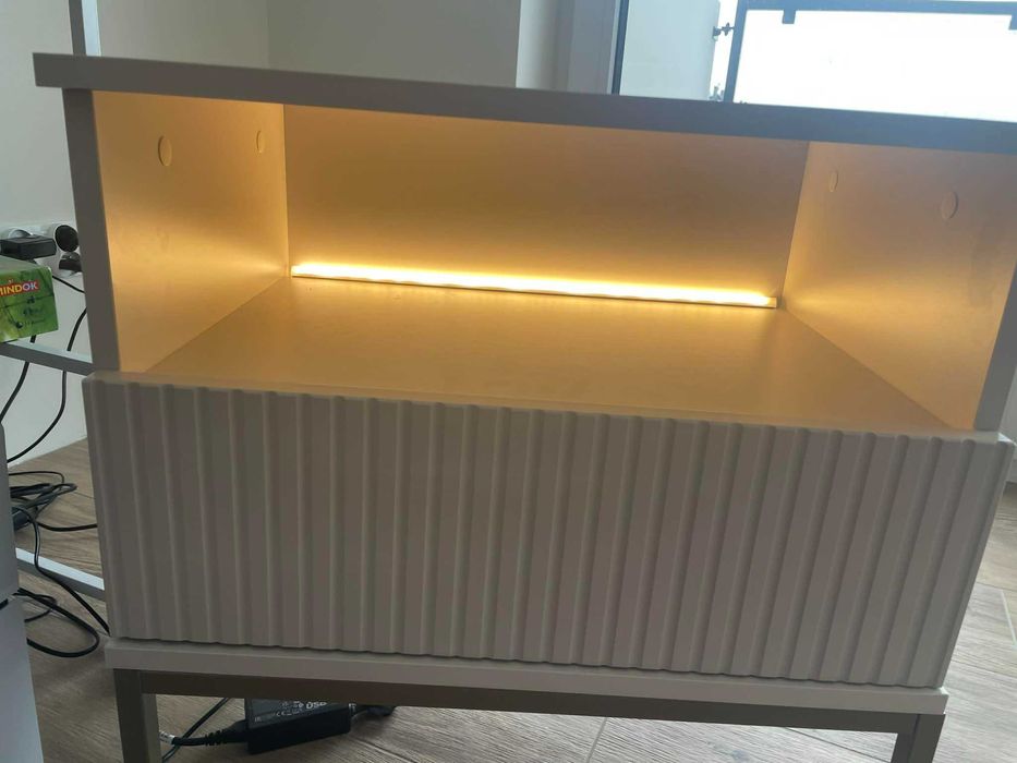 Szafka nocna Sento Kaszmir + LED