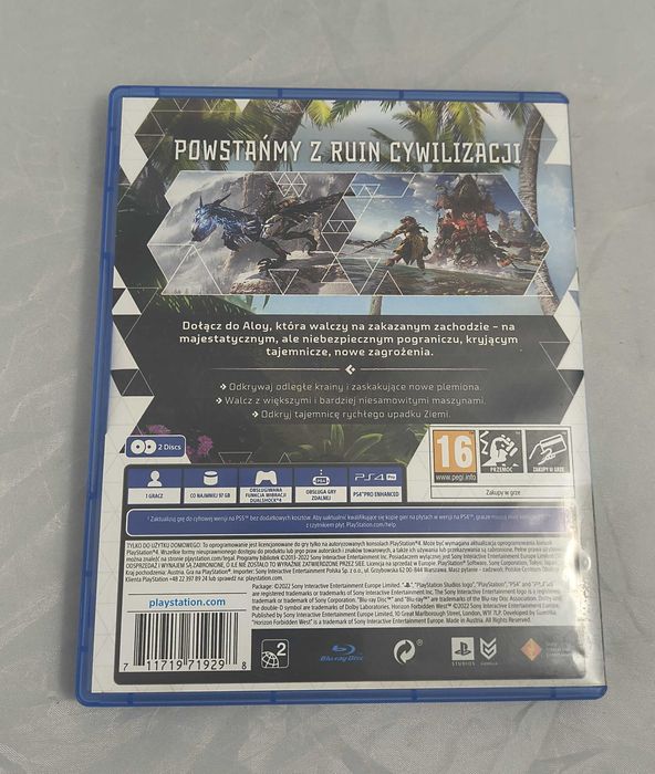Gra na ps4 horizon forbidden west 2 polska wersja