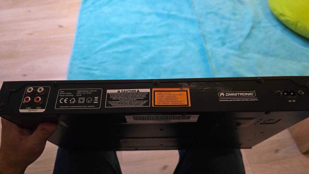 odtwarzacz CD/MP3 Omnitronic CMP-101