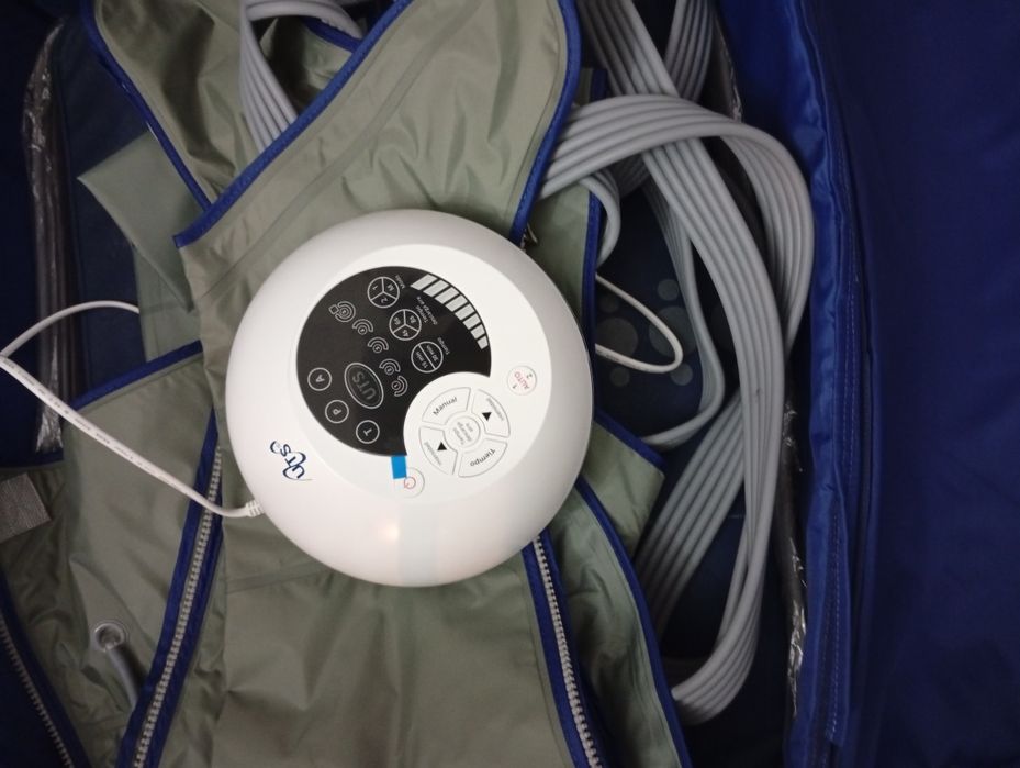 Máquina de massagens terapêutica em bom estado