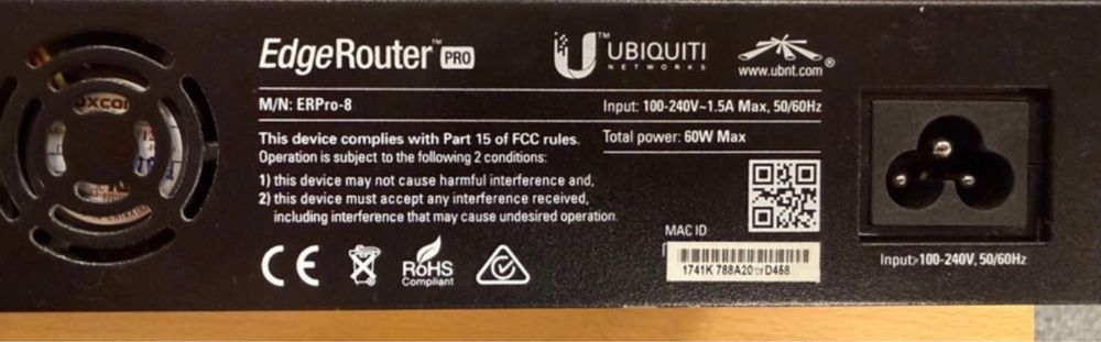 Ubiquiti EdgeRouter PRO 8xLAN, 2SFP