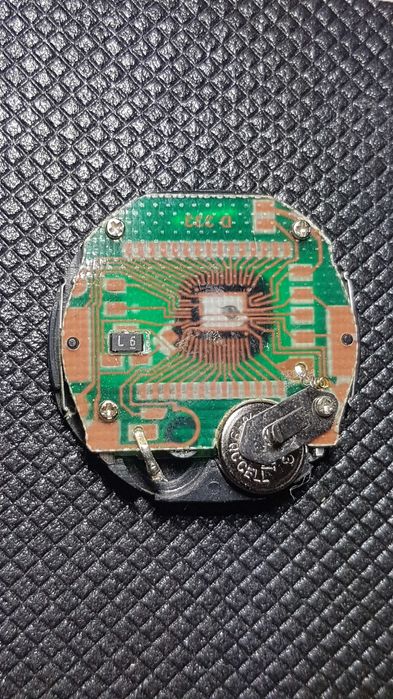 Zabytkowy zegarek cyfrowy Sanyo Alarm Chrono z lat 80.