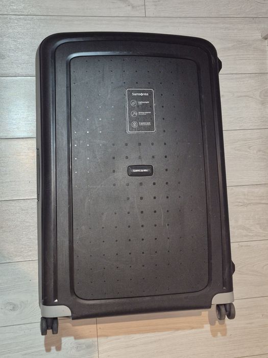 Walizka duża Samsonite Scure Spinner | XL 138l | twarda | czarna
