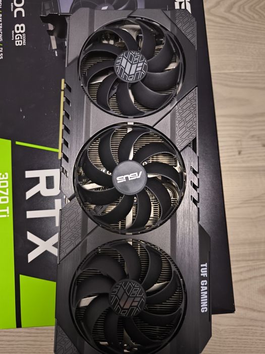 Відеокарта Asus Tuf 3070ti OC 8gb