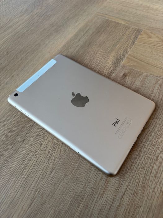 Idealny iPad Mini 3 16 GB Cellular GOLD w PERFEKCYJNYM stanie!