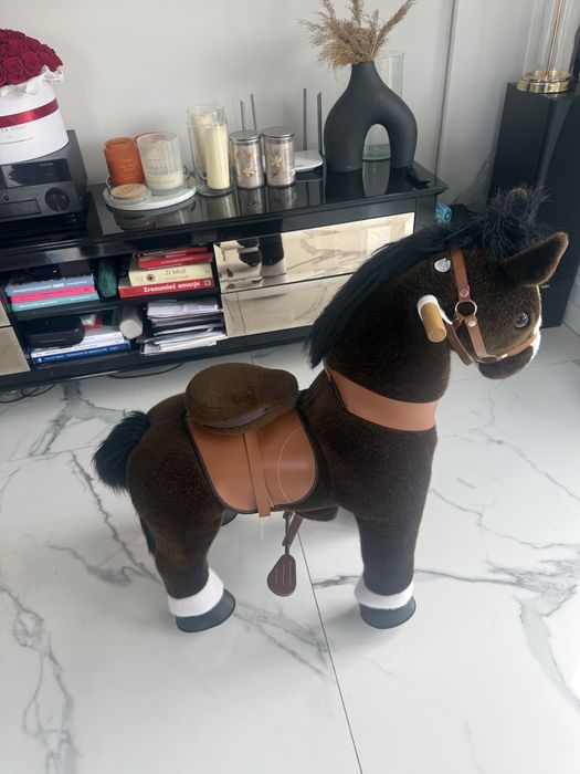 Pony cycle koń,konik zabawka jezdzacy