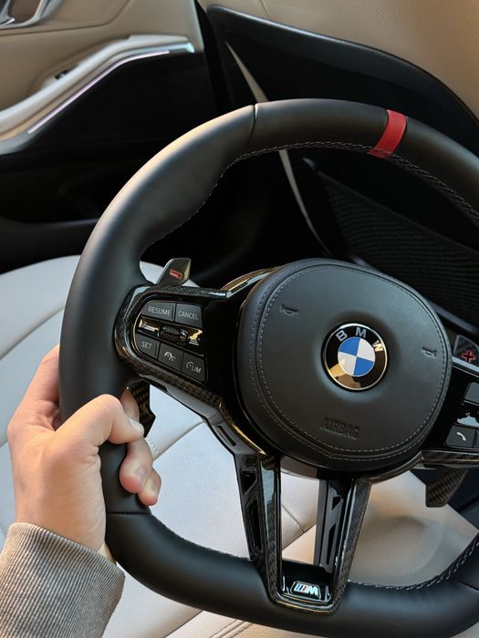 Кермо М БМВ Карбон  Г30 Г20 ГО5 G01 М руль BMW G20 G30 G05 підігрів