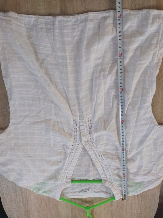 Bluzka na lato cienka, zwiewna, lekka, rękaw 7/8