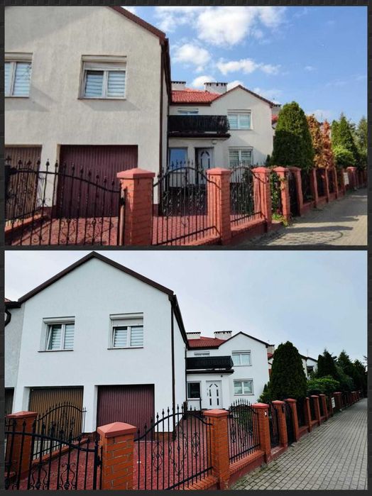 Malowanie i mycie elewacji, dachów. Mycie  paneli fotowoltaicznych