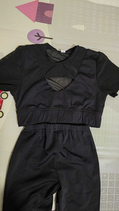 Лосіни та топік для занять гімнастикою,танцями для дівчинки