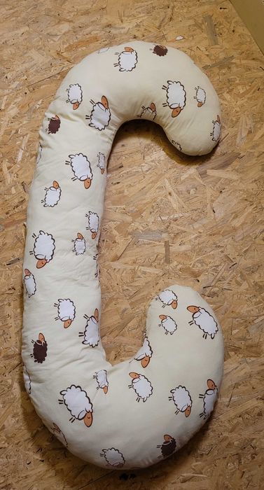 Rogal ciażowy, wygodny, poducha do spania na boku