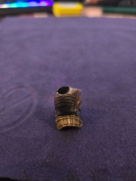 Бусина від  archaic_brutal_jewelry
 Срібло + латунь