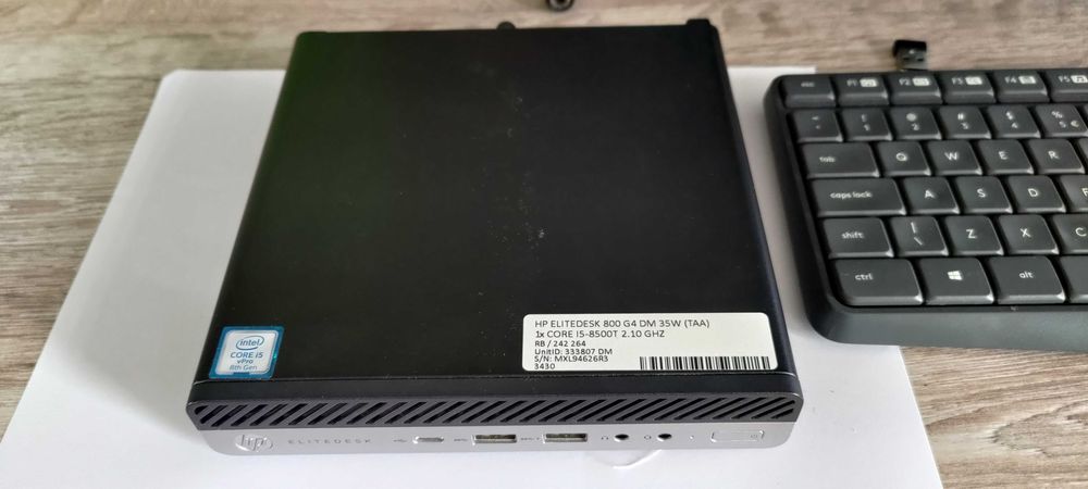 HP EliteDesk 800 G4 I5 / 32GB RAM / 1TB NVME m2
