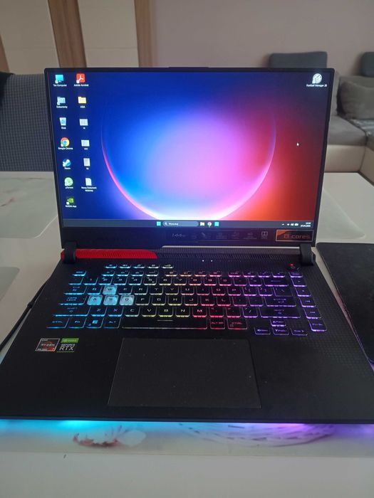 ASUS ROG Strix R7 4800H RTX 3050 16GB SSD Gaming OKAZJA Stan Bardzo Dobry