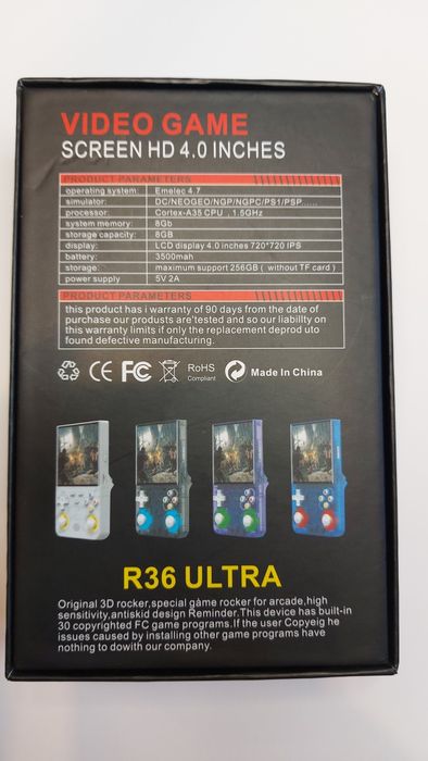 NOWA konsolą do gier R36 Ultra Retro 128gb
