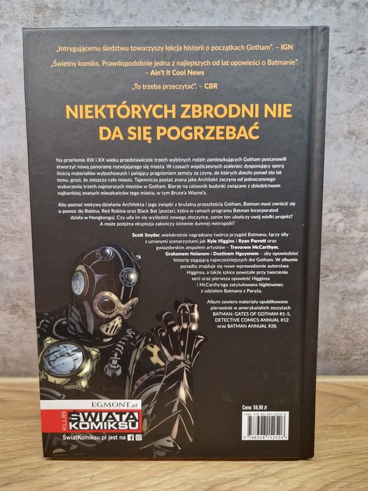 BATMAN. BUDOWNICZOWIE GOTHAM - Scott Snyder, Kyle Higgins, Ryan Parrot