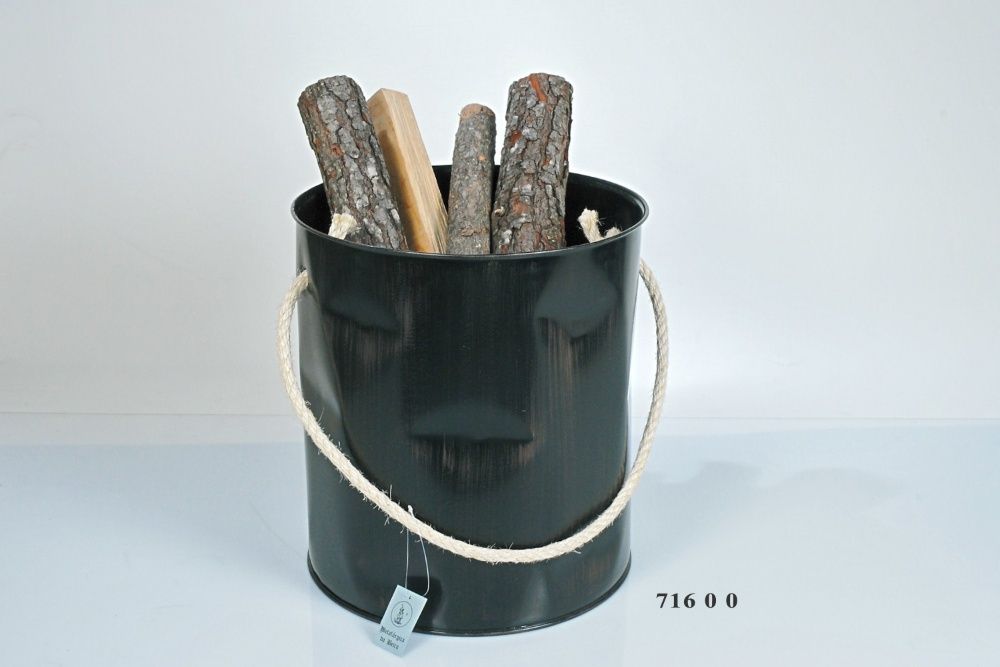 Balde Lenha / Pellets - NOVO