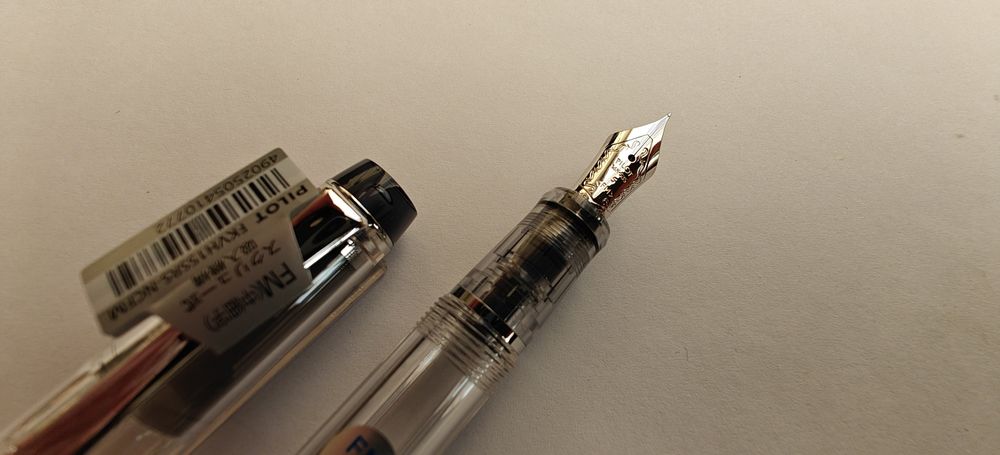 Japońskie pióro wieczne Pilot custom 92, nowe stalówka FM