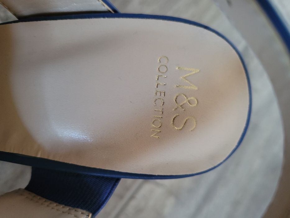 Sandały M&S granatowe
