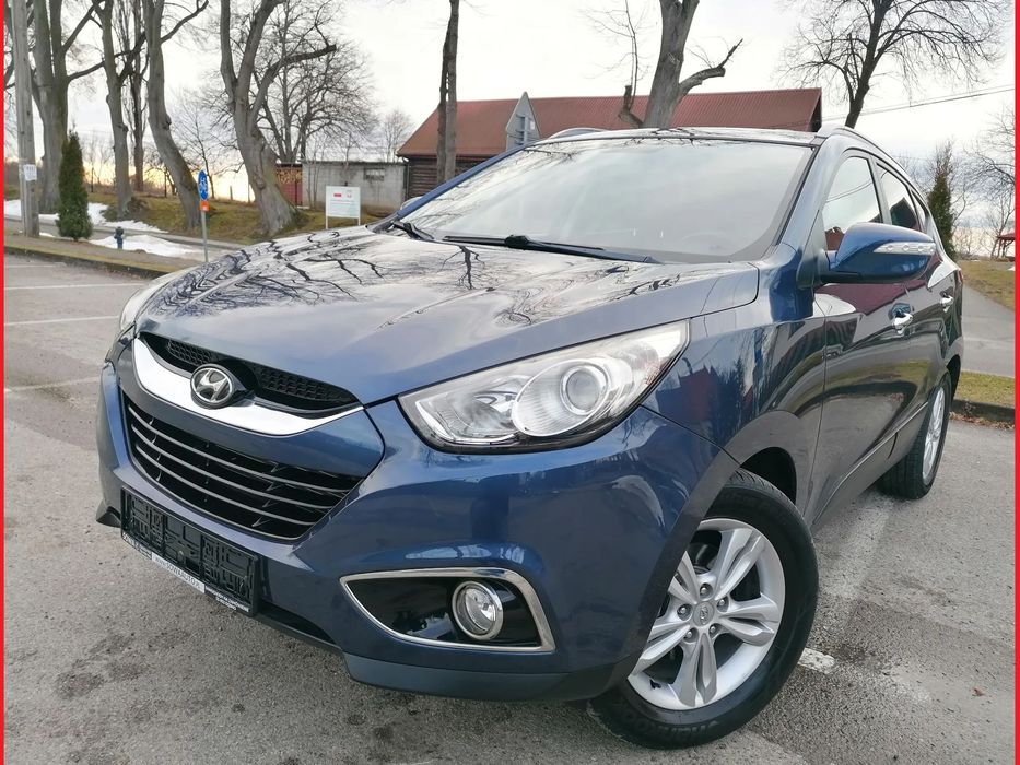 Hyundai ix35 1Własciciel od nowości Serwisowany Skóra Klimatronik Niski przebieg
