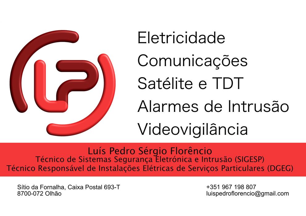 Electricista de Serviço / Electrician Olhão