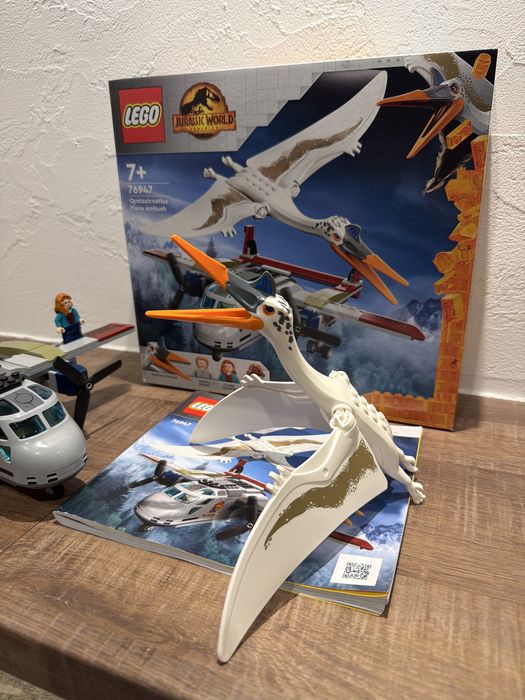 Lego 76947 Klocki Jurassic World  Kecalkoatl zasadzka z samolotem Oryginal