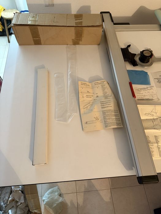 Mesa Estirador Neolt XL 100x170 + Réguas Neolt + Acessórios