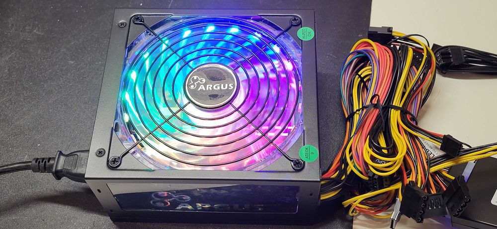 Inter-Tech Argus RGB-500W II Zasilacz do komputera