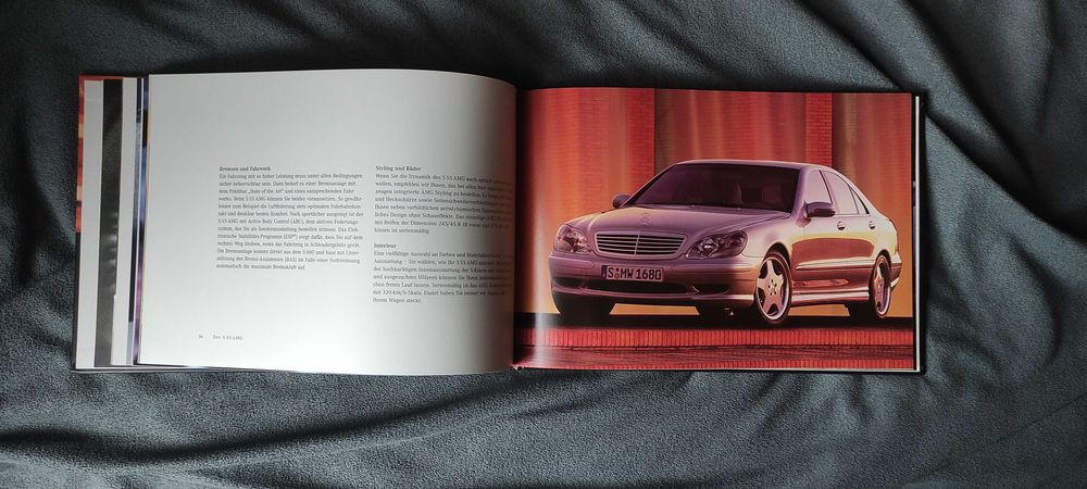 Prospekt Mercedes AMG 2001