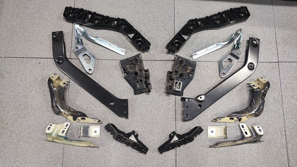 Підсилювач переднього бампера VW Tiguan 18 19 20 21 Allspace 22 R-line