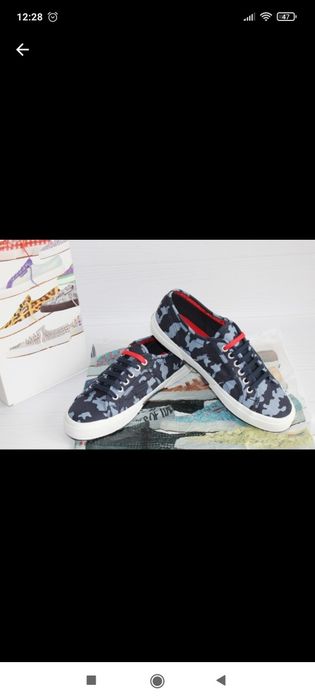 Кеды  фирменные superga